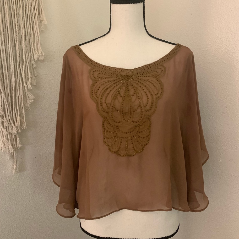 sheer blouse